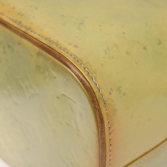 LOUIS VUITTON Monogram Vernis Houston Hand Bag Gris M91053 - Picture 15 of 16